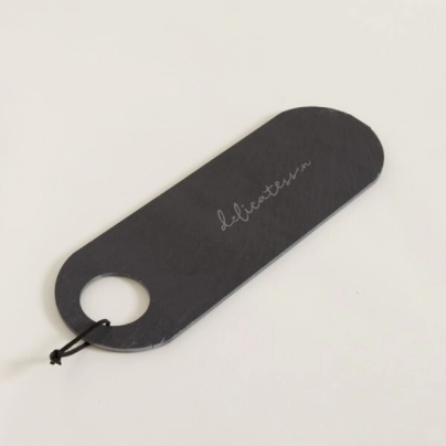 TABLA DE LAJA DELICATESSEN 45 X 15 CM