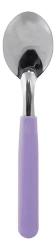 CUCHARA DE MESA MANGO PLASTICO LILA CAROL