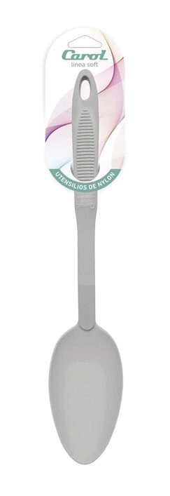 CUCHARA GUISERA NYLON GRIS SOFT CAROL