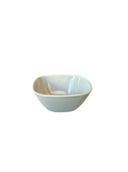 CAZUELA 10 CM CUADRADA GRIS MELAMINA