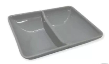 DULCERA 2 DIVISIONES GRIS MELAMINA