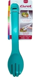 PINZA PARA ENSALADA DOBLE USO CELESTE CAROL