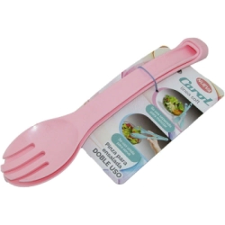 PINZA PARA ENSALADA DOBLE USO ROSA SOFT CAROL