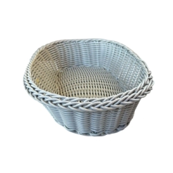 PANERA OVAL 27 X 20 X 8 CM GRIS