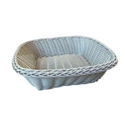 PANERA CUADRADA 23 X 23 X 8 CM GRIS