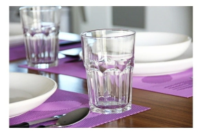 VASO GIORGIO 400 ML FACETADO DURAX