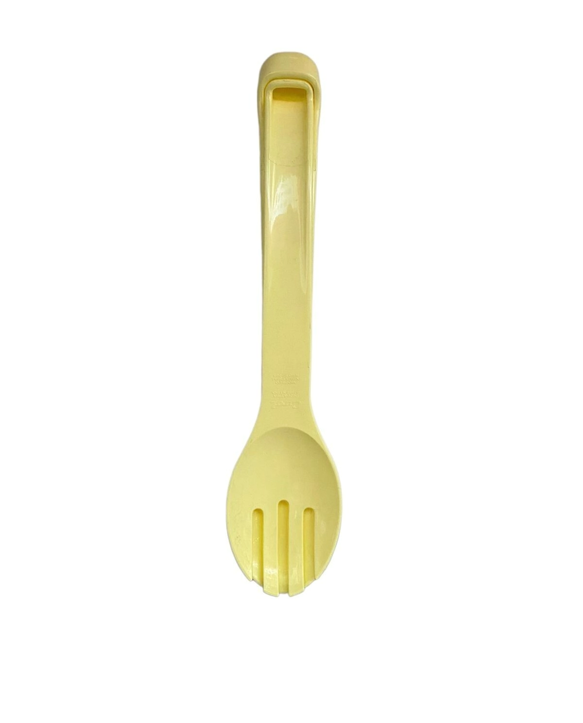 PINZA PARA ENSALADA DOBLE USO AMARILLO SOFT CAROL