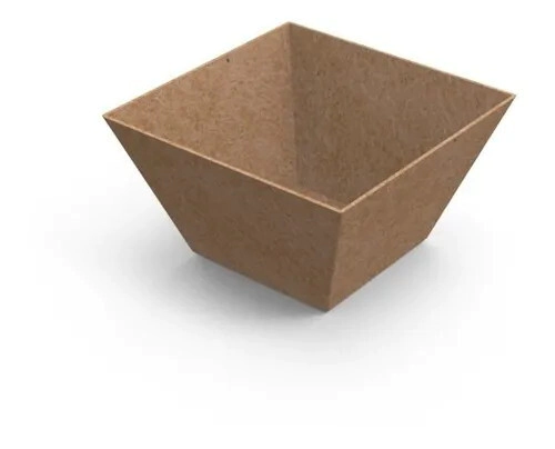 CAZUELA CUADRADA KRAFT GRANDE DESCARTABLE ARMADA