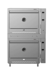 HORNO PIZZERO 24 MOLDES SIN BASE ACERO 430 BRAFH