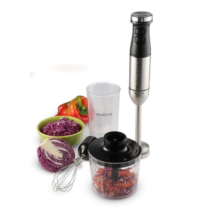 MIXER 800 WATTS CON ACCESORIOS ACERO SMARTLIFE