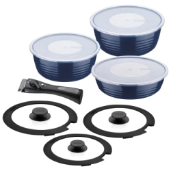 BATERIA DE COCINA ITRIA 10 PIEZAS CERAMICA MULTIUSO TRAMONTINA