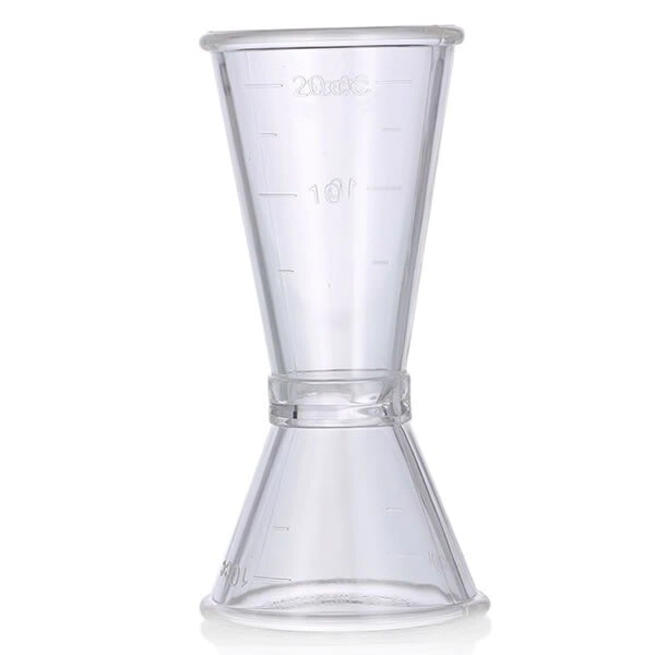 MEDIDA DOBLE PARA TRAGOS ACRILICO