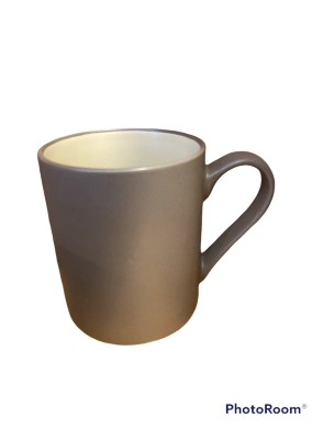 JARRO MUG 360 CC RECTO MARRON SATINADO