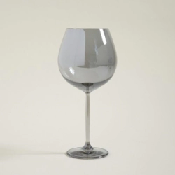 COPA DE VINO ESPEJADO GRIS 855 ML