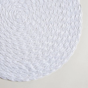 INDIVIDUAL REDONDO RANGPUR BLANCO 38 CM