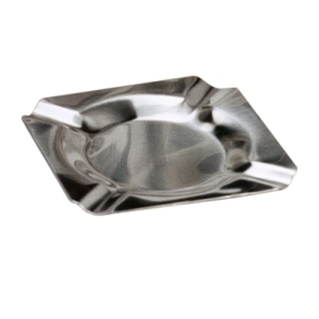 CENICERO CUADRADO ACERO INOXIDABLE