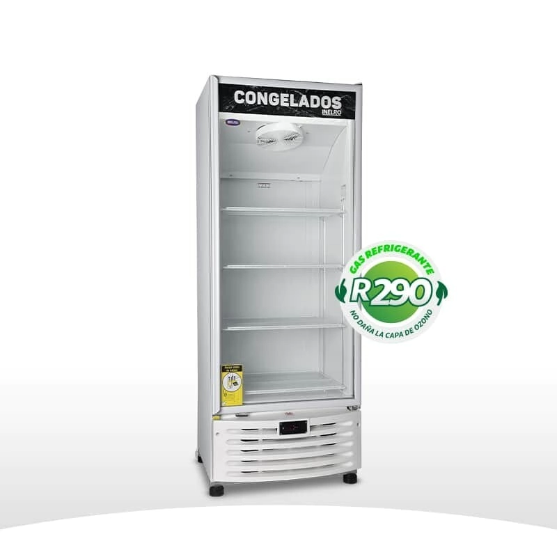 EXHIBIDORA VERTICAL BAJA TEMPERATURA 560 LTS 2055 x 775 x 710 INELRO