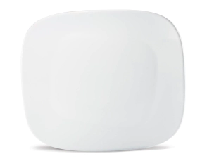 PLATO PLAYO 28 CM RECTOVAL BLANCO OXFORD