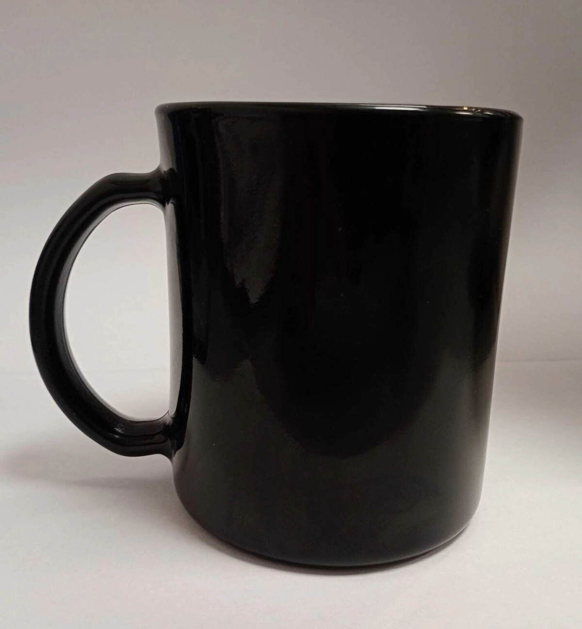 JARRO MUG 370 CC RECTO VIDRIO TEMPLADO NEGRO AM COLLECTION