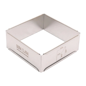 CINTURA CUADRADA DE 16 A 30 CM REGULABLE ACERO INOXIDABLE DO&Ntilde;A CLARA