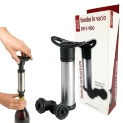 SET BOMBA DE VACIO + 2 TAPONES