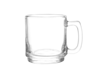 JARRO MUG 275 CC FIRENZE TRANSPARENTE CRISTAR