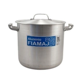 OLLA N&ordm; 32 CON TAPA 25,5 LITROS ALUMINIO FIAMAJ
