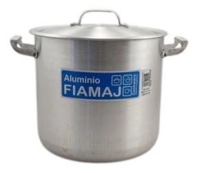 OLLA N� 40 CON TAPA 50 LITROS ALUMINIO FIAMAJ