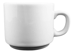 POCILLO CAFE RECTO PORCELANA