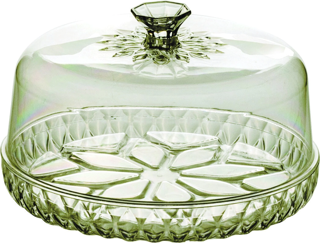 CAMPANA 18 CM AMARILLA PLASTICO AREIA CRISTAL CAROL