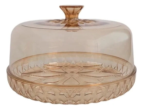 CAMPANA 18 CM AMARILLA PLASTICO AREIA CRISTAL CAROL