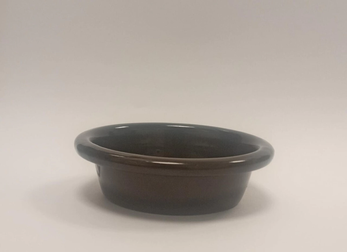 CAZUELA 6,5 CM ENLOZADA DIP ADEREZO NEGRO