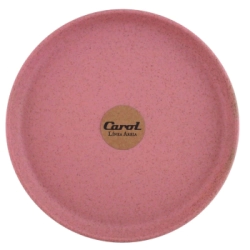 PLATO PLAYO 21 CM PLASTICO ROSA AREIA CAROL