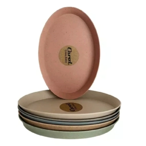 MINIFUENTE OVAL 17 X 12 CM BAJA PLASTICO BEIGE AREIA CAROL