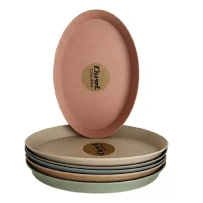 MINIFUENTE OVAL 17 X 12 CM BAJA PLASTICO BEIGE AREIA CAROL