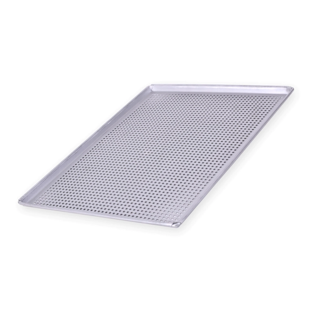 BANDEJA PLACA PERFORADA ACERO ALUMINIZADO 32 X 42 X 1,5 CM DO�A CLARA
