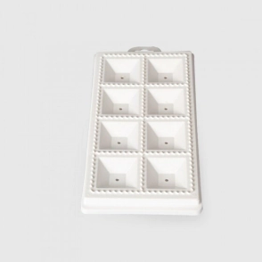 MOLDE RAVIOLON X 8 PLANO PLASTICO