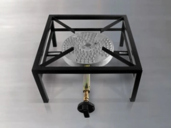 ANAFE 1 HORNALLA ESTRUCTURAL DE PISO 12000 CALORIAS GAS ENVASADO ARE