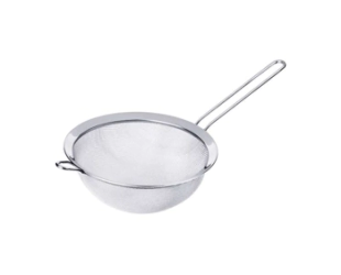 COLADOR 16 CM CON MALLA DE ACERO INOXIDABLE