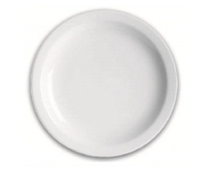 Platos para Entrada BLANCO LISO