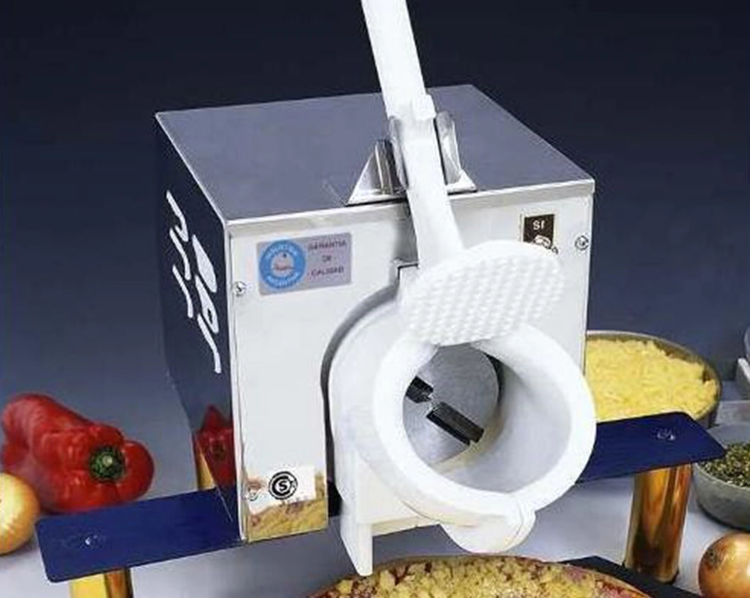 TRITURADOR DE MUZZARELA DOBLE CUCHILLA DE ACERO INOXIDABLE ANION