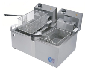 FREIDORA ELECTRICA 16 LTS ACERO INOX DOBLE ANION