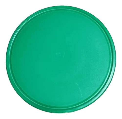 TABLA VERDE REDONDA DE 36x1 CM C/CANAL PERIMETRAL BASE LISA