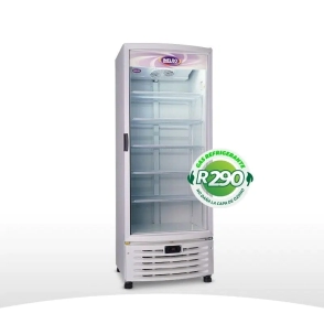 EXHIBIDORA VERTICAL CUATRO ESTANTES MOVILES 560 lts 2055 x 775 x 710 INELRO