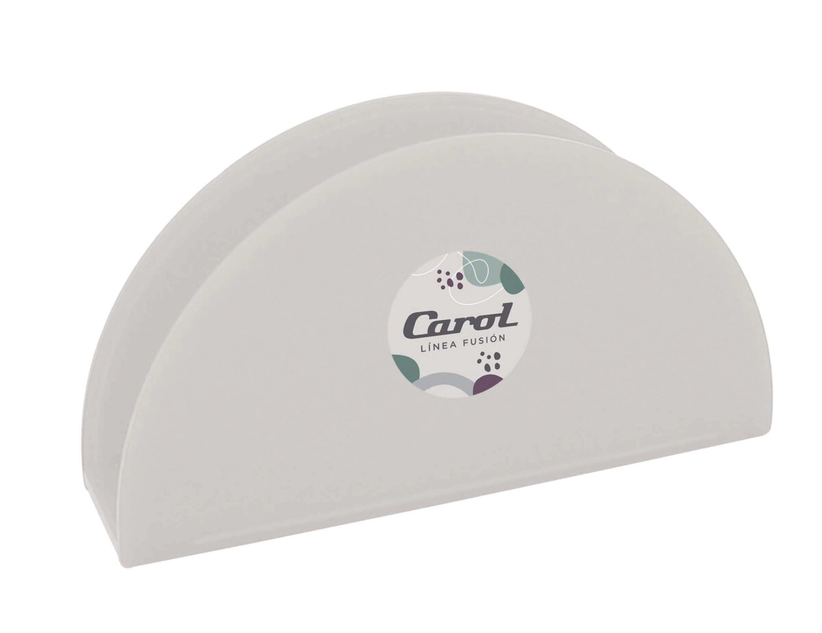 SERVILLETERO PLASTICO MARFIL CAROL