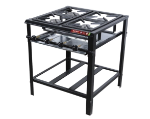 ANAFE 4 HORNALLAS ESTRUCTURAL REJAS FUNDICION GAS ENVASADO SOL REAL