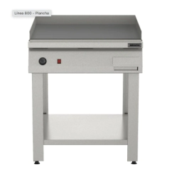 ANAFE 800 - PLANCHA ELECTRICO ACERO INOXIDABLE 430 CON BASE BRAFH
