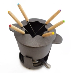 FONDUE DE HIERRO FUNDIDO PREMIUM DARK GREY