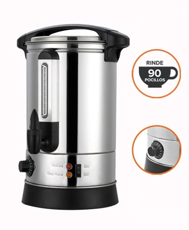 CAFETERA ELECTRICA INFUSIONADOR 13,1 LITROS ACERO INOXIDABLE SIKLA
