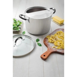 OLLA N� 24 PARA SPAGHETTI SOLAR GOURMET MANGO SILICONA ACERO TRIPLE FONDO TRAMONTINA